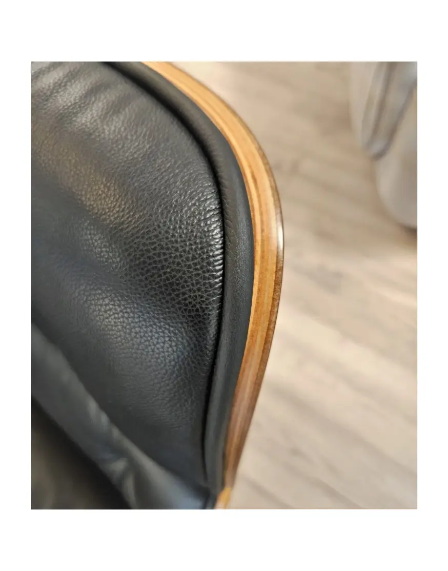 Кресло Eames Lounge с оттоманкой