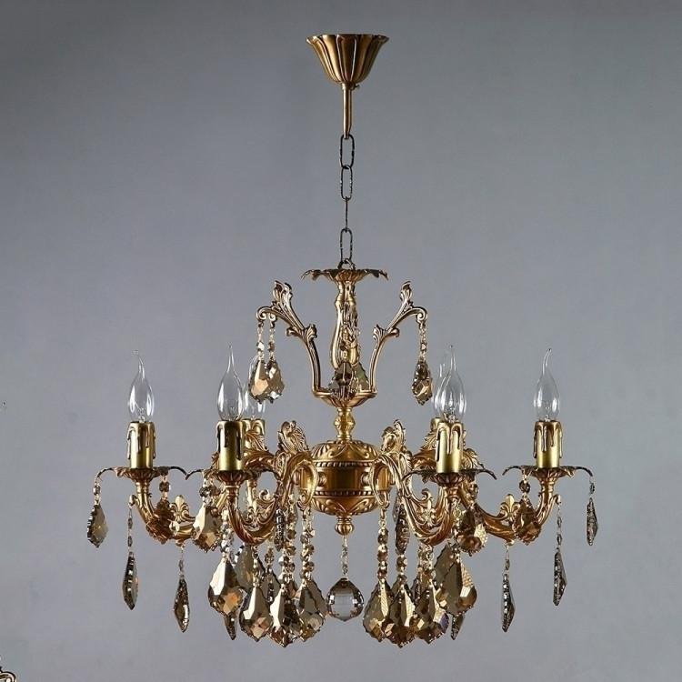 Люстра MANTRA Granada Ambiente 6L 2118/6 AB Honey Leaf