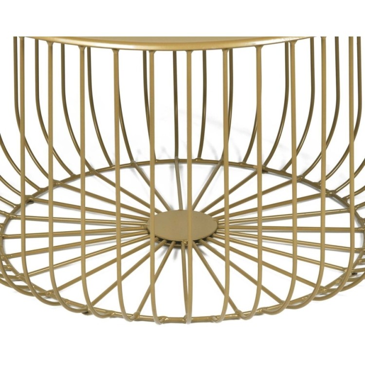 Кофейный столик Flat cage диаметр 65