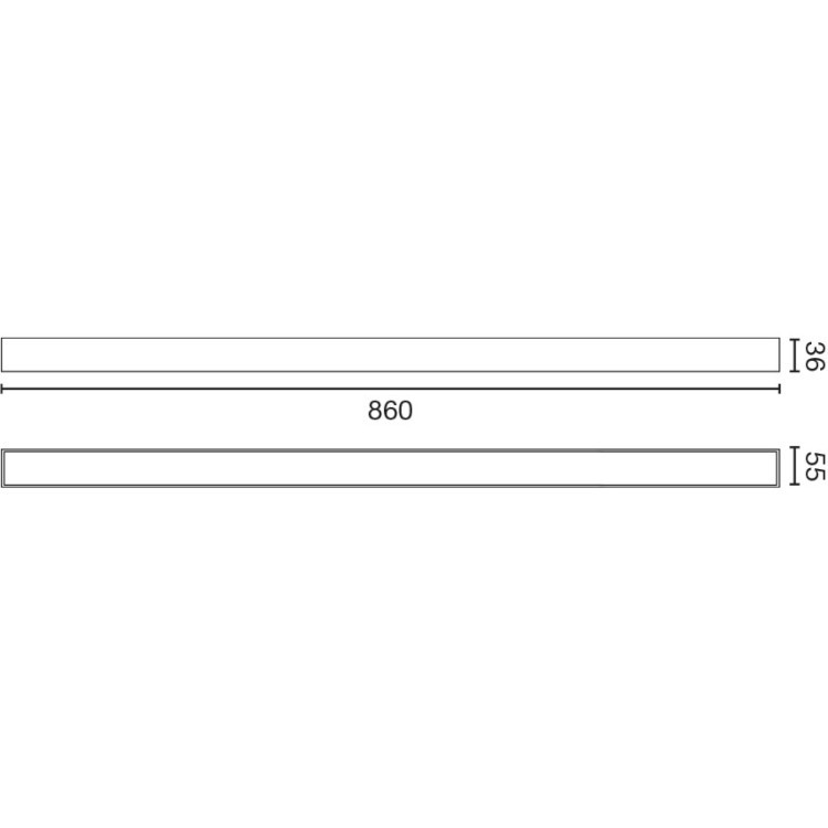 Встраиваемый светильник Via EVO 860 20W 4000K белый PRISM.