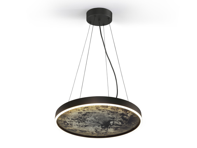 Подвесной светильник Stone CCT- черный LED 60D