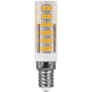 Лампа светодиодная Feron E14 7W 2700K Прямосторонняя Матовая LB-433 25898