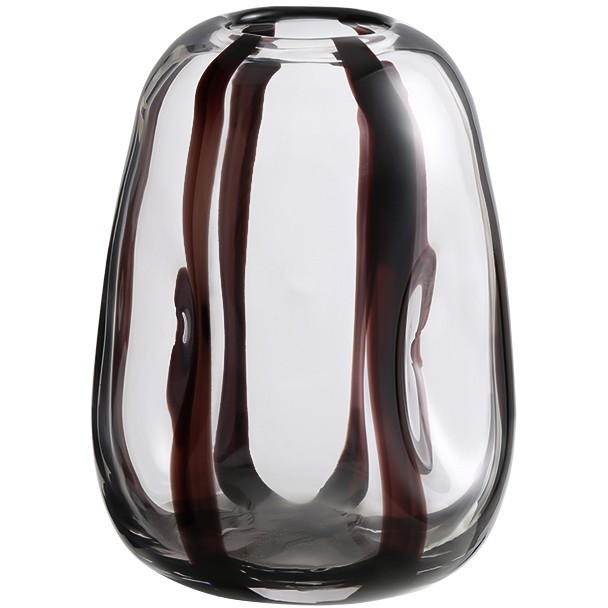 Ваза Black strip vase