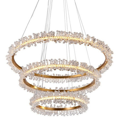 Люстра Halo Crystal Pendant Lamp 3 D100 подвесная
