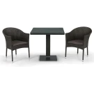 Комплект плетеной мебели T605SWT/Y350B-W53 Brown