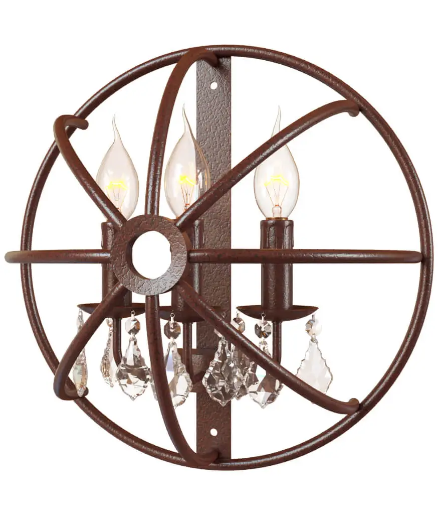 Бра LOFT IT Foucaults orb crystal Loft1897W