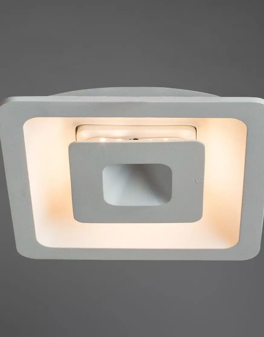 Встраиваемый светодиодный светильник Arte Lamp Canopo A7245PL-2WH