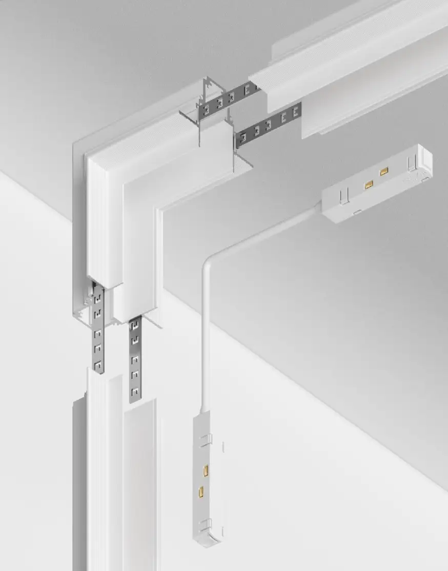 Угловой коннектор Maytoni Technical Magnetic track TRA004ICL-22W