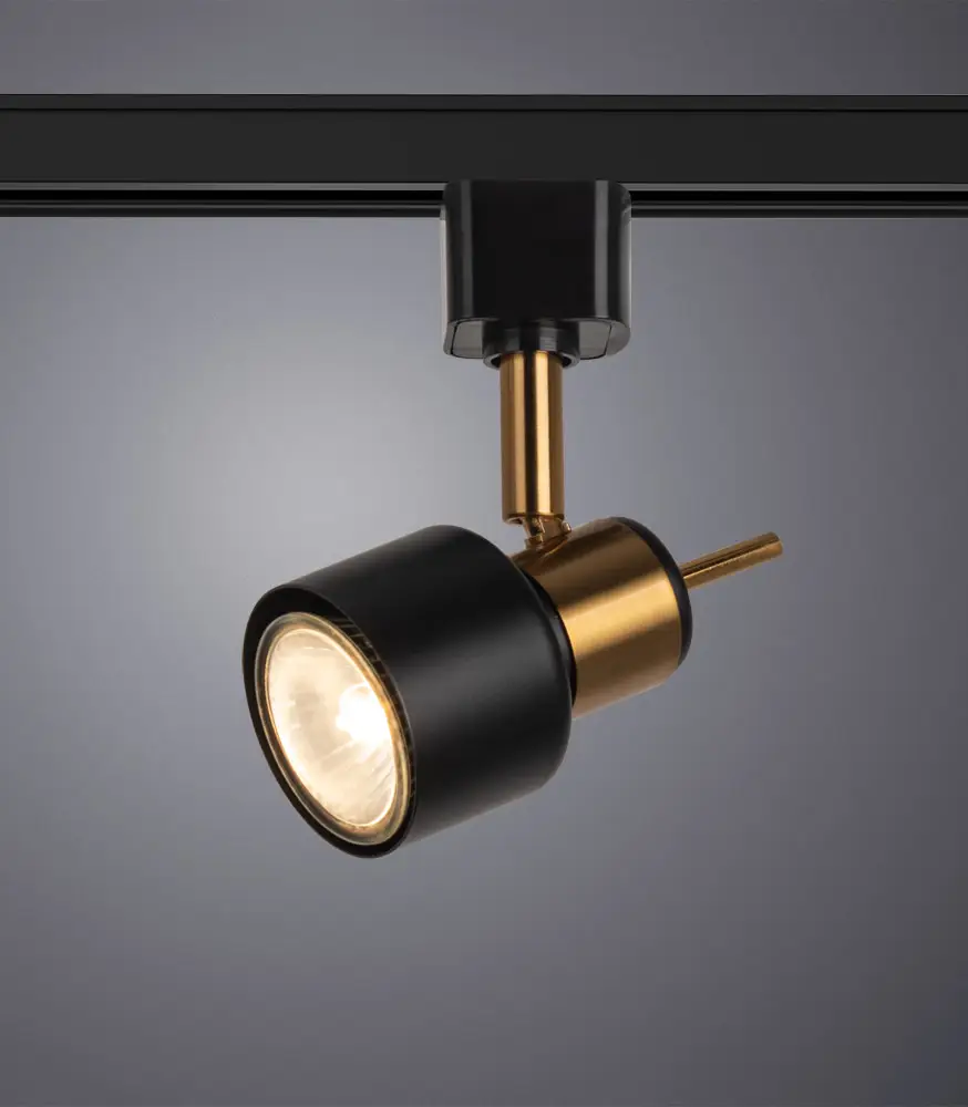 Трековый светильник ARTE Lamp ALMACH A1906PL-1BK