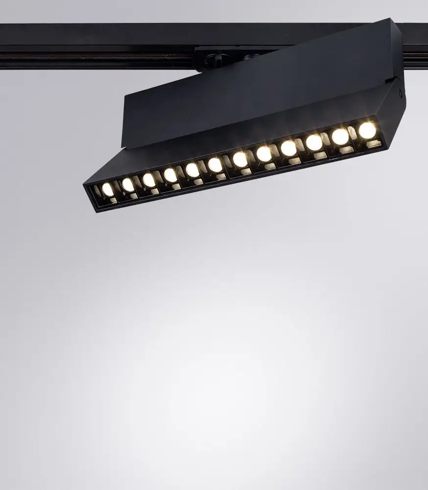 Трековый светильник Arte Lamp Flash A4572PL-1BK
