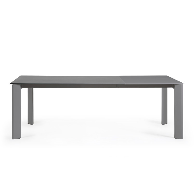 Стол Atta 160 (220) x90 графит керамический