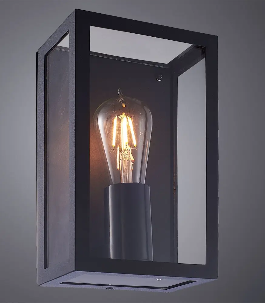 Уличный настенный светильник Arte Lamp Belfast A4569AL-1BK