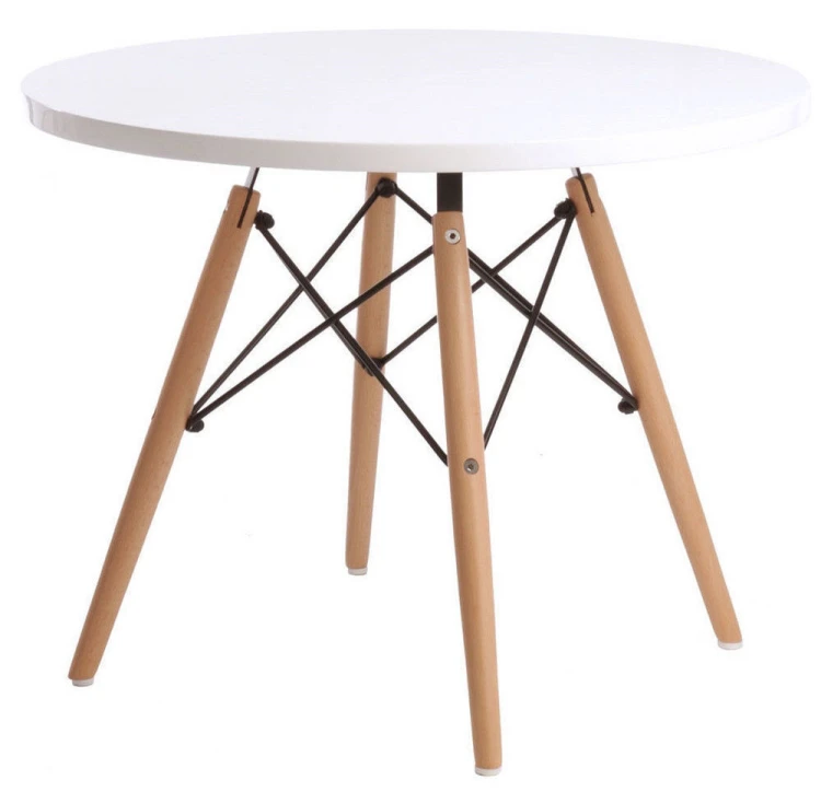 Стол обеденный Eames DSW T017 - D80 H72