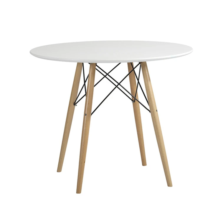 Стол обеденный Eames DSW T017 - D80 H72