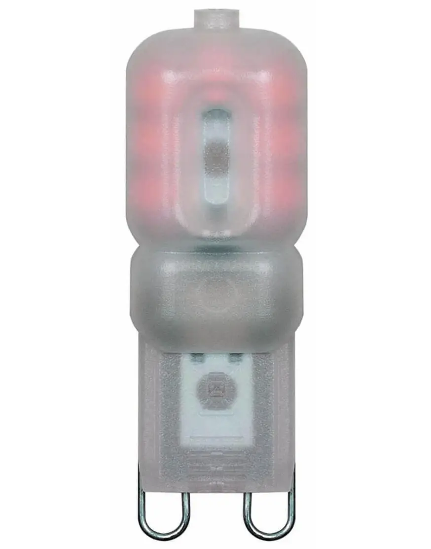 Лампа светодиодная Feron G9 5W 2700K Прямосторонняя Матовая LB-432 25769