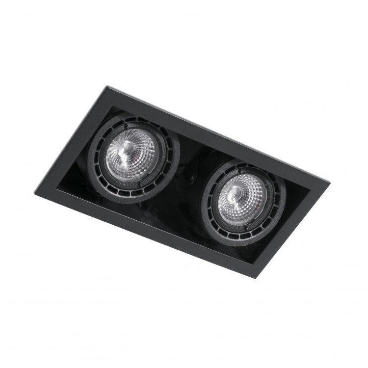 Встраиваемый светильник NANO COLIN-2 черный LED 14 - 24W 3000K 20
