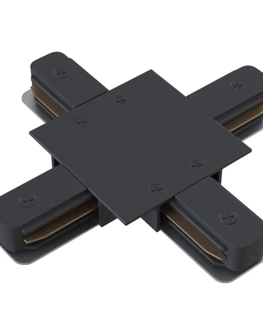 Коннектор X-образный Maytoni Accessories for tracks TRA002CX-11B