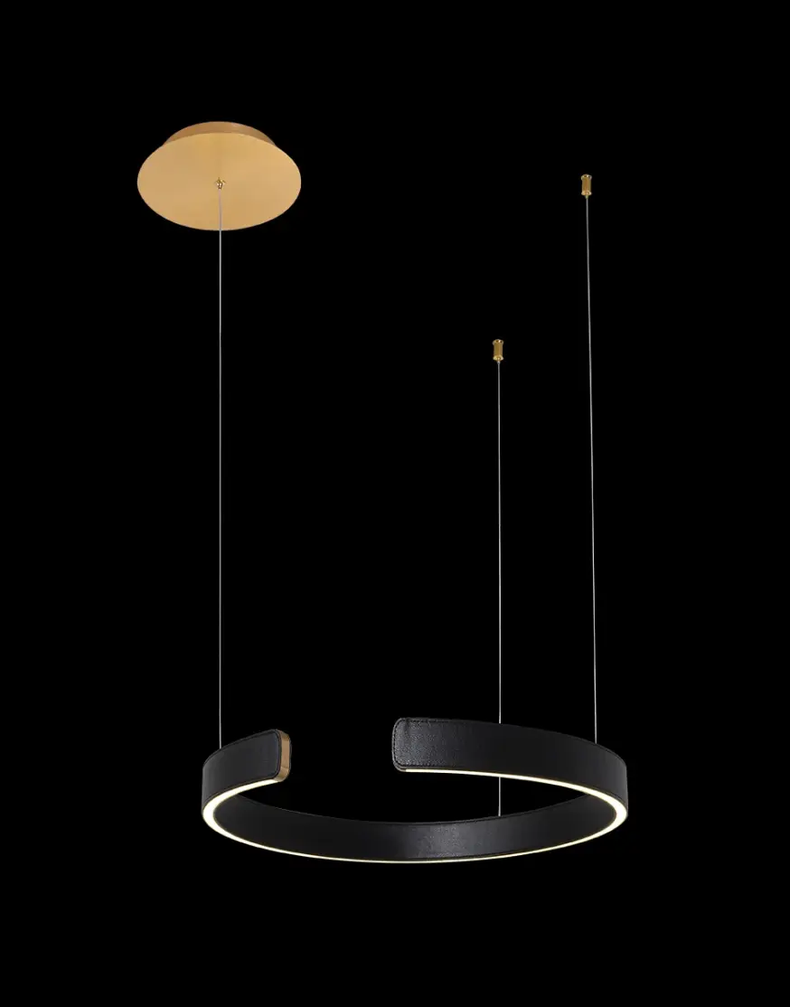 Подвесной светодиодный светильник Loft IT Ring 10025/400 Black