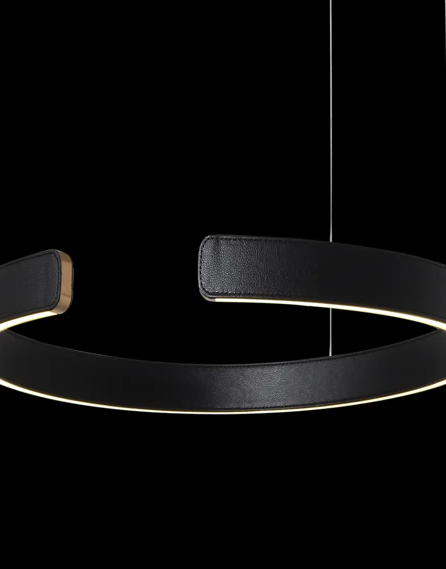 Подвесной светодиодный светильник Loft IT Ring 10025/400 Black