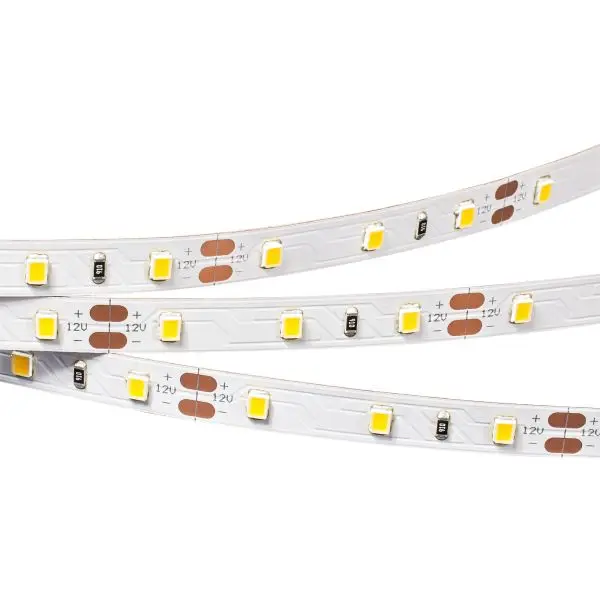 Светодиодная лента Arlight RT-A60-8mm 12V Warm2400 (7.2 W/m, IP20, 2835, 5m) 018108(2)