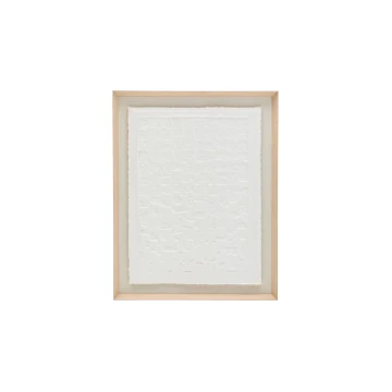 Tuk Картина из папье-маше белая 90 x 70 см Tuk Картина из папье-маше белая 90 x 70 см