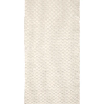 Ковер Mascarell из хлопка и полиэстера белого цвета 70 x 140 см