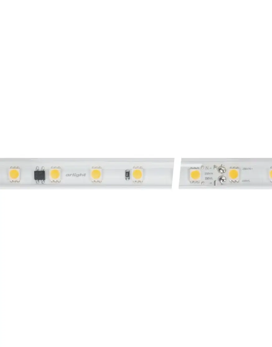 Светодиодная лента Arlight ARL-PV-B54-15.5mm 230V White6000 (8 W/m, IP65, 5060, 50m) 027056(2)