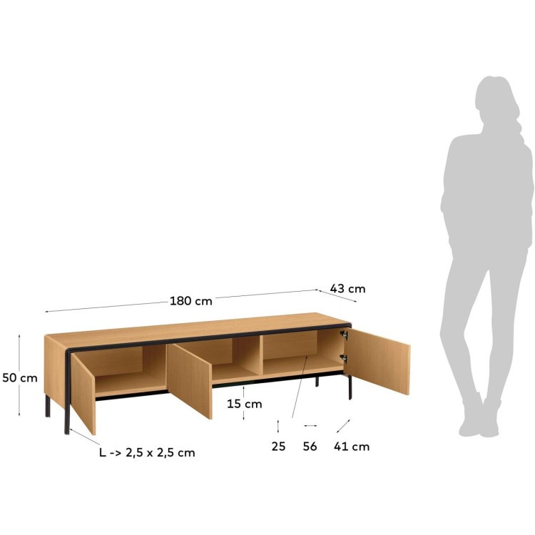 Тумба для ТВ Nadyria 180 x 50 cm