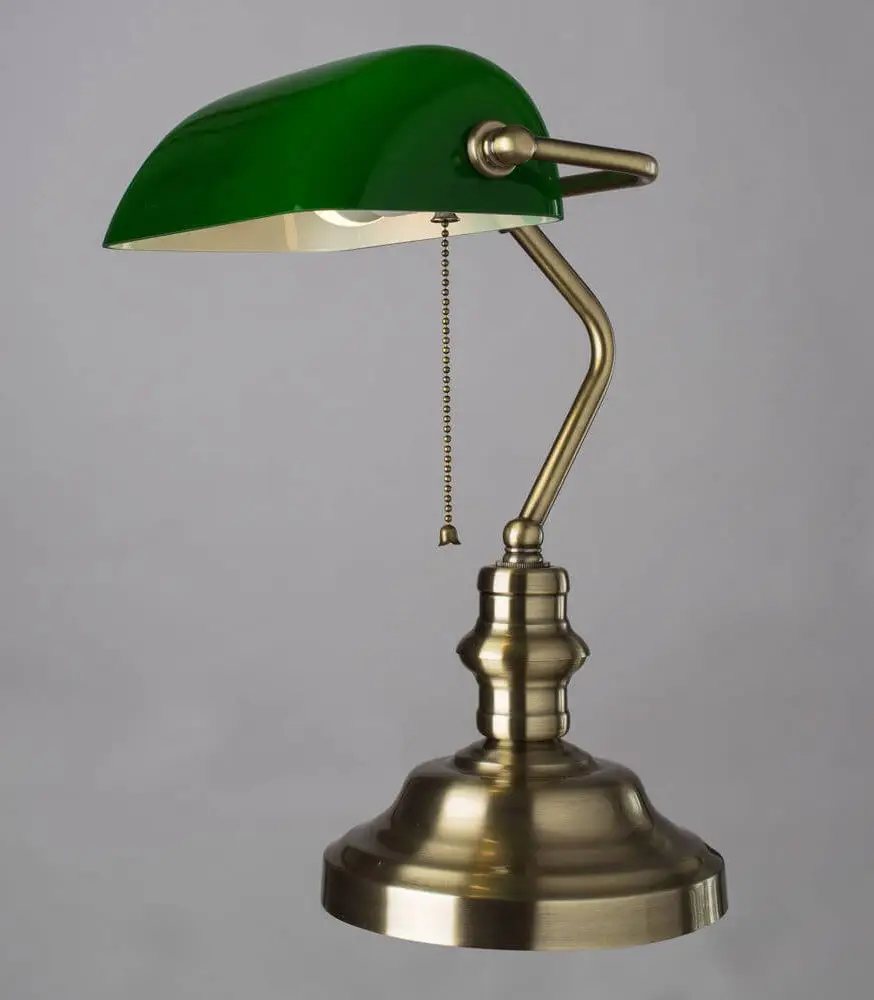 Настольная лампа Arte Lamp Banker A2492LT-1AB