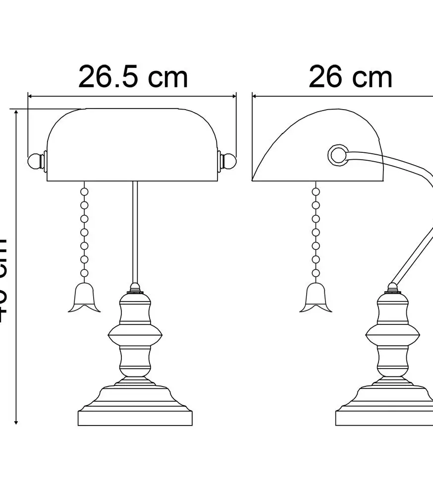 Настольная лампа Arte Lamp Banker A2492LT-1AB