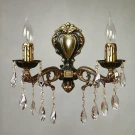 Бра MANTRA Leon Ambiente 2L 2128/2 PB Tear Drop