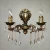 Бра MANTRA Leon Ambiente 2L 2128/2 PB Tear Drop