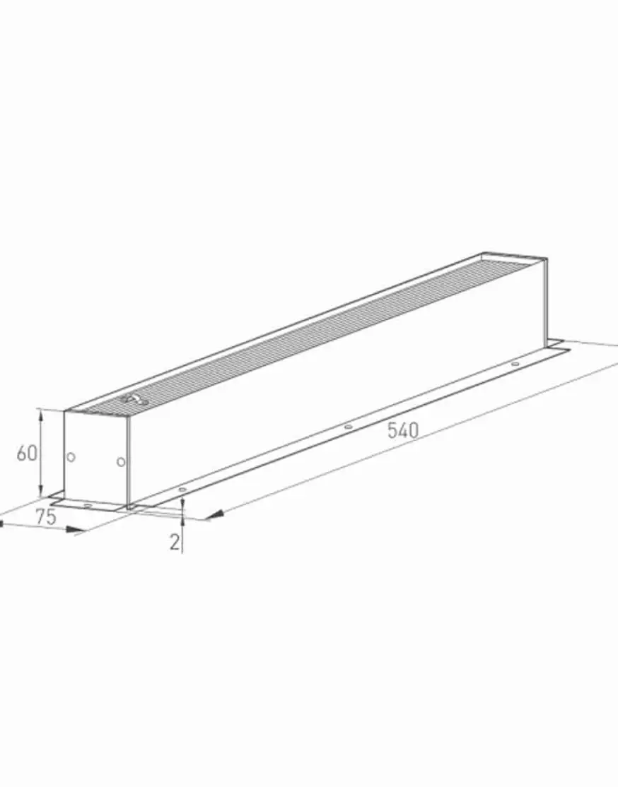 Шинопровод встраиваемый Arlight Mag-Track-4560-F-540 026895(1)