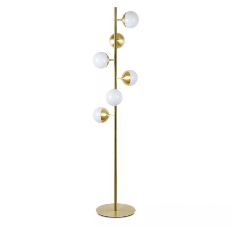 Торшер Spiral Globe Floor Lamp