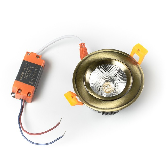 Светильник точечный L8809COB-5W-Bronze