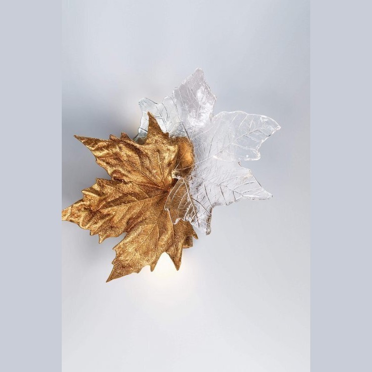 Бра Folio Leaves Couple Copper