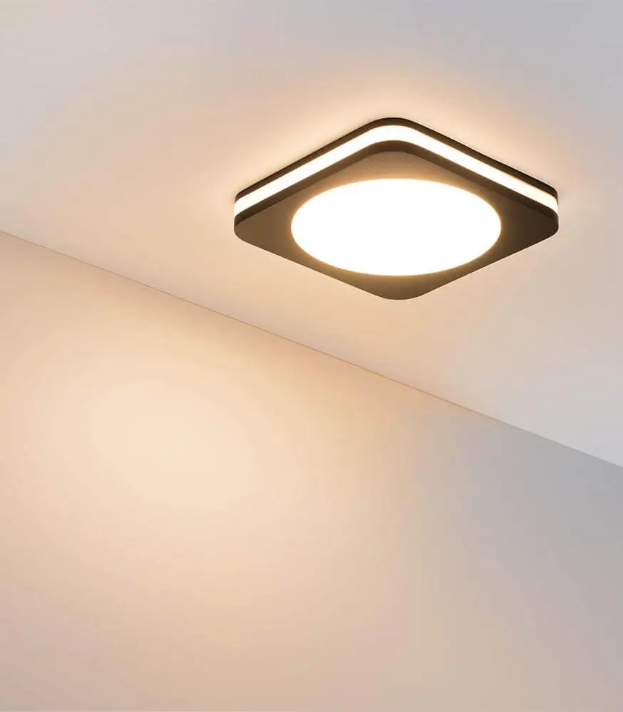 Влагозащищенный светильник Arlight LTD-96x96SOL-BK-10W Day White 022008
