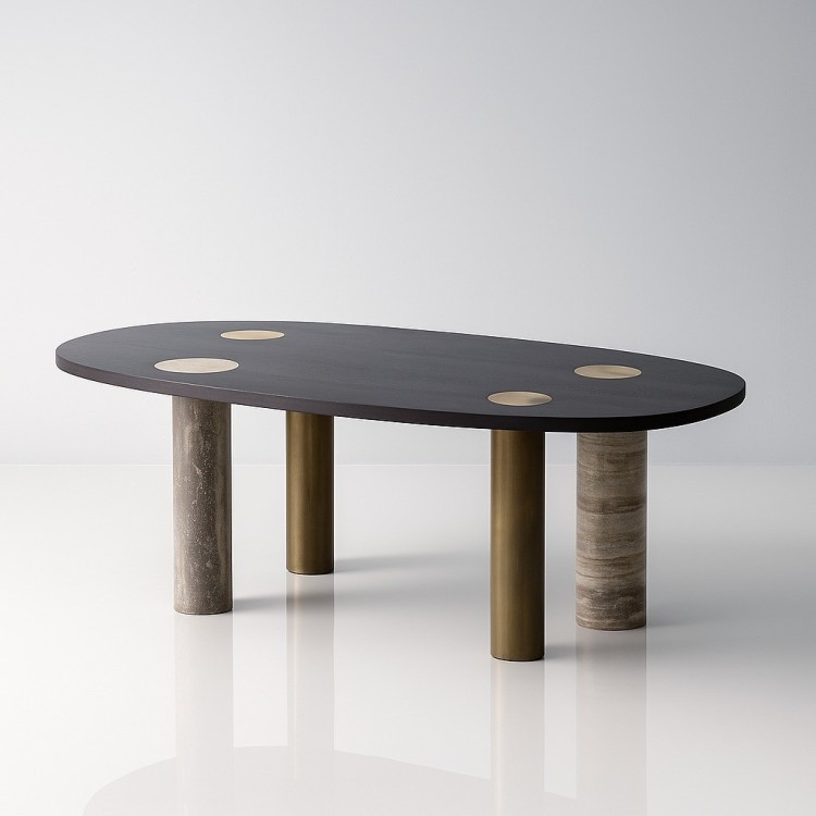 Стол Enne Oval Marble