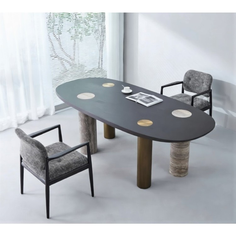 Стол Enne Oval Marble