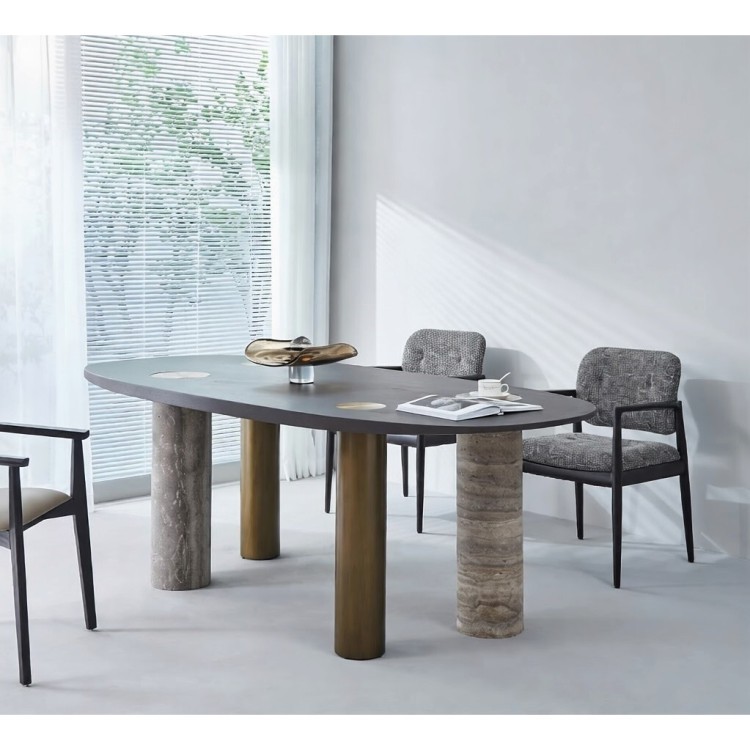 Стол Enne Oval Marble