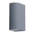 Уличный настенный светильник Arte Lamp A3102AL-2GY