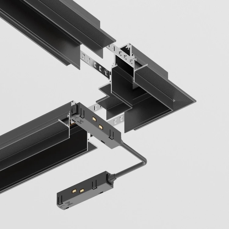 Коннектор для трека Maytoni Technical Accessories for tracks Gravity TRX010CL-22B
