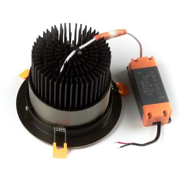 Светильник точечный L8809COB-30W-Bronze