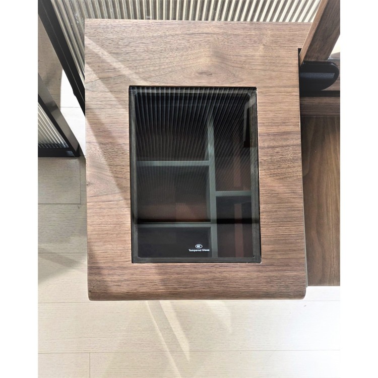 Консоль с зеркалом Walnut