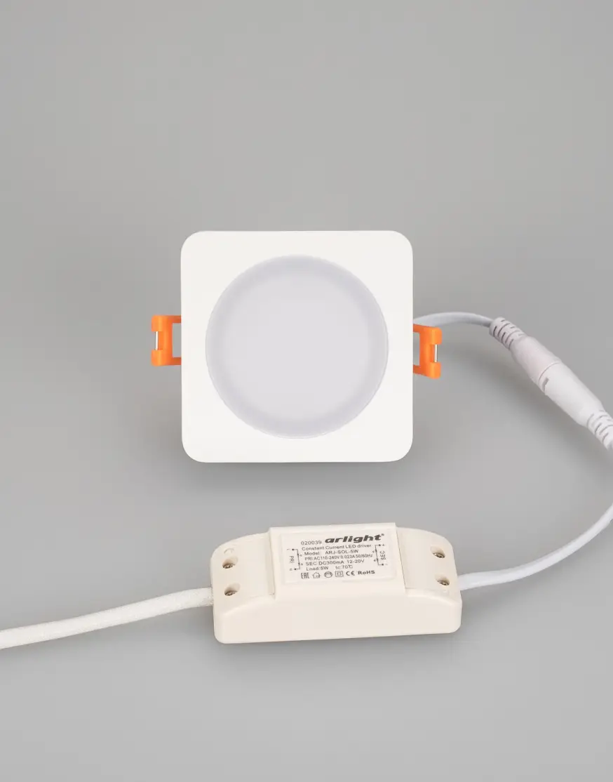 Встраиваемый светильник Arlight LTD-80x80SOL-5W Day White 4000K 017633