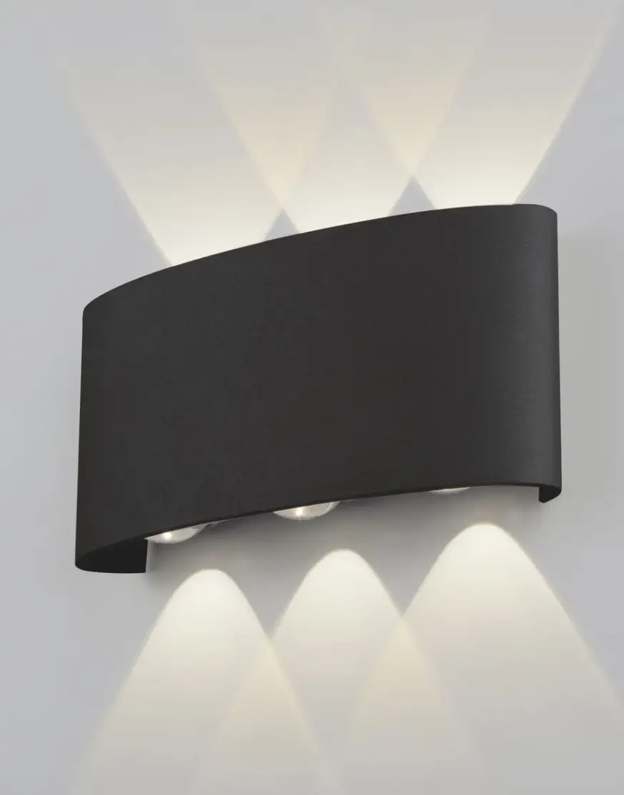 Настенный светильник Elektrostandard 1551 TECHNO LED TWINKY TRIO черный 4690389068027 a049671