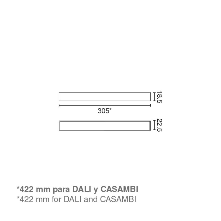Трековый светильник NESO SLIM LINE-30 3000K черный
