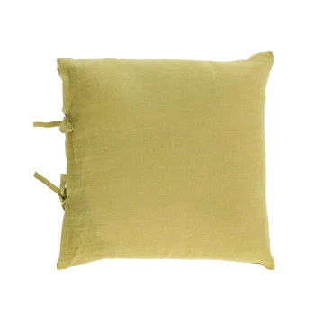 Чехол для подушки Tazu из 100% льна зеленый 45 x 45 cm Чехол для подушки Tazu из 100% льна зеленый 45 x 45 cm