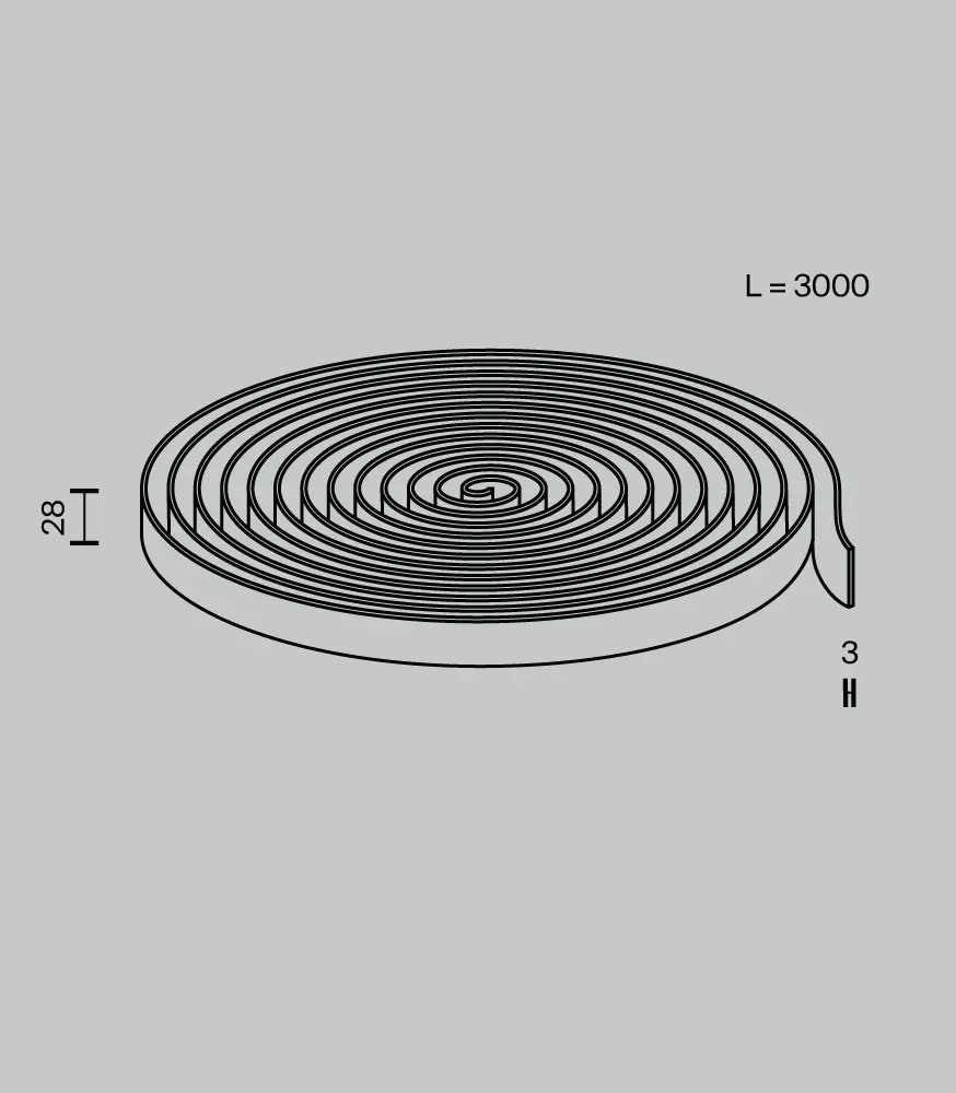 Токопроводящая текстильная лента Maytoni Parity TRX130-1.3DB