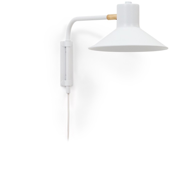 PLASS Настенный светильник металлический белый AA2386R05